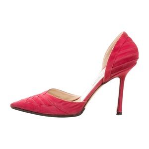 Jimmy Choo Satin d’Orsay Pumps